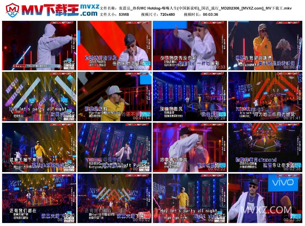 张震岳_热狗MC Hotdog-嗨嗨人生(中国新说唱)_国语_流行_MD202306